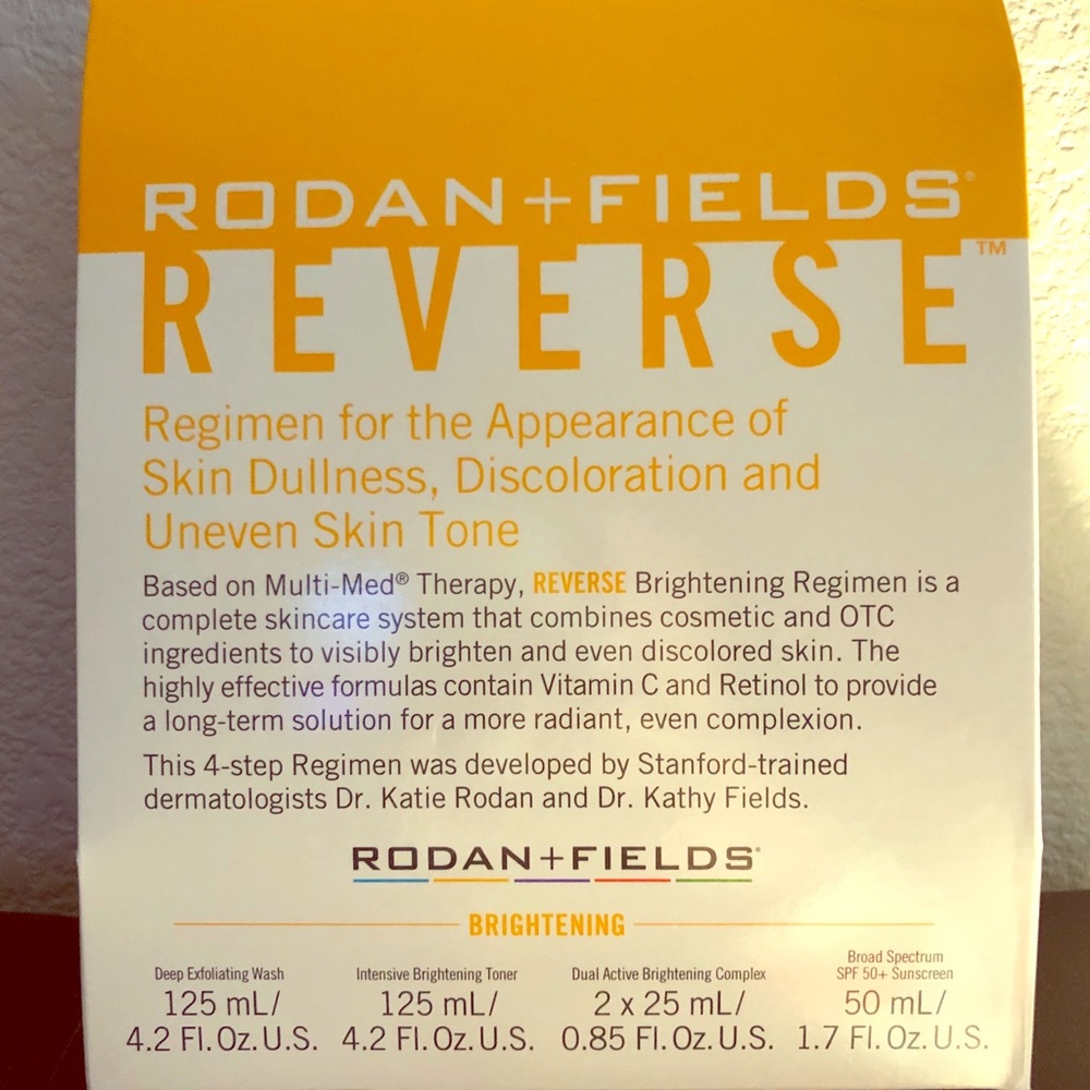 Rodan + Fields Reverse Brightening Regimen